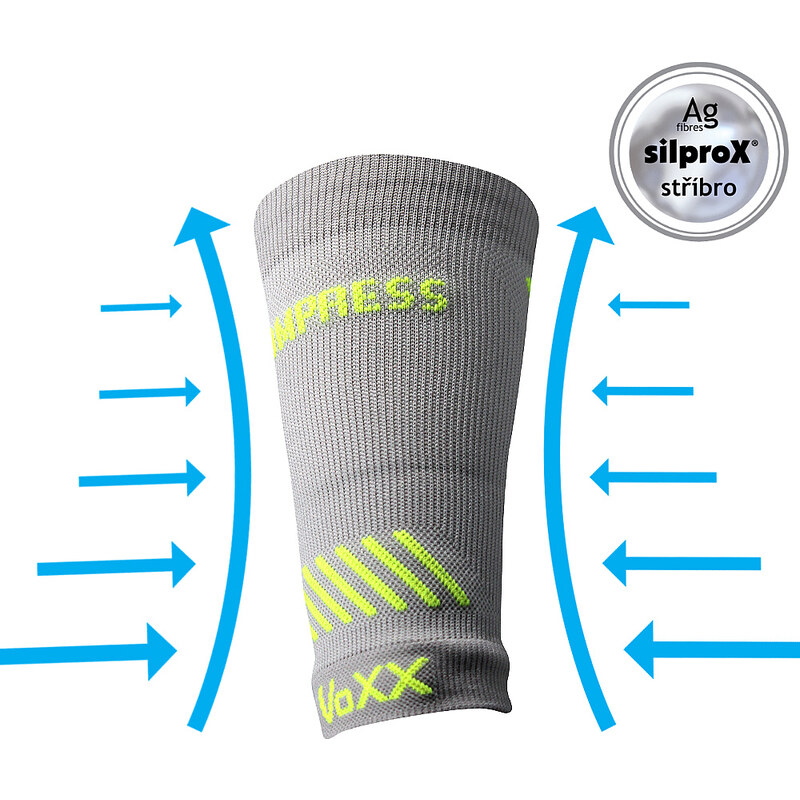 PROTECT kompresné bandáž VoXX - ZÁPÄSTIA Sv. sivá S / M 1 kus 26458839