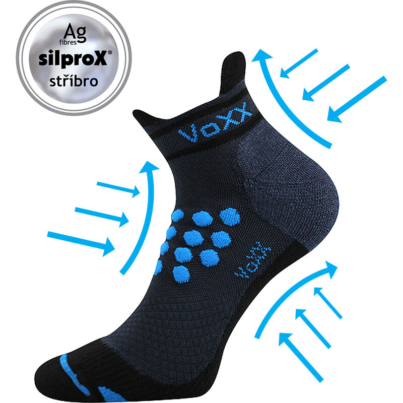 SPRINTER kompresné ponožky so striebrom VoXX