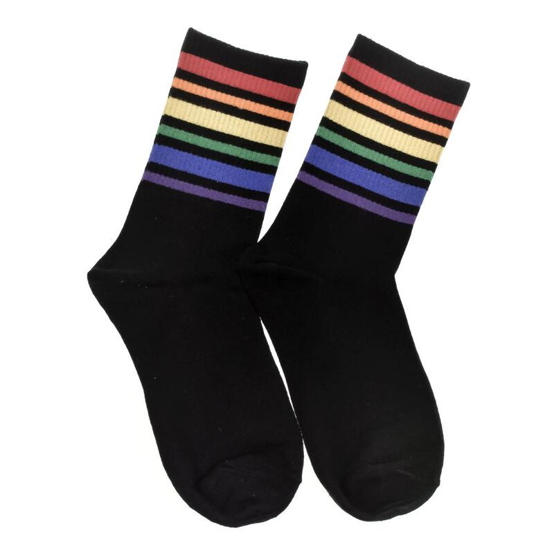 AURA.VIA Dámske čierne ponožky MARILY 24705478