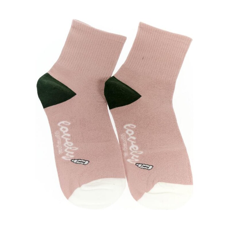 AURA.VIA Dámske ružové ponožky FALCO 24705503