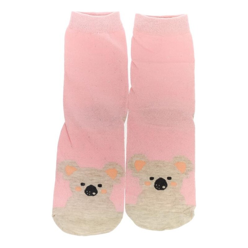 AURA.VIA Dámske ružové ponožky BLINKY BILL 24705507