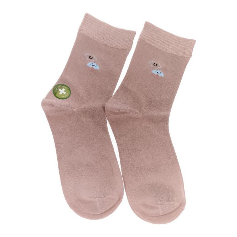 AURA.VIA Dámske ružové ponožky CONIE 24705522