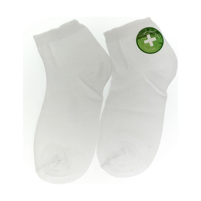 AURA.VIA Dámske biele ponožky LOLA 24705525