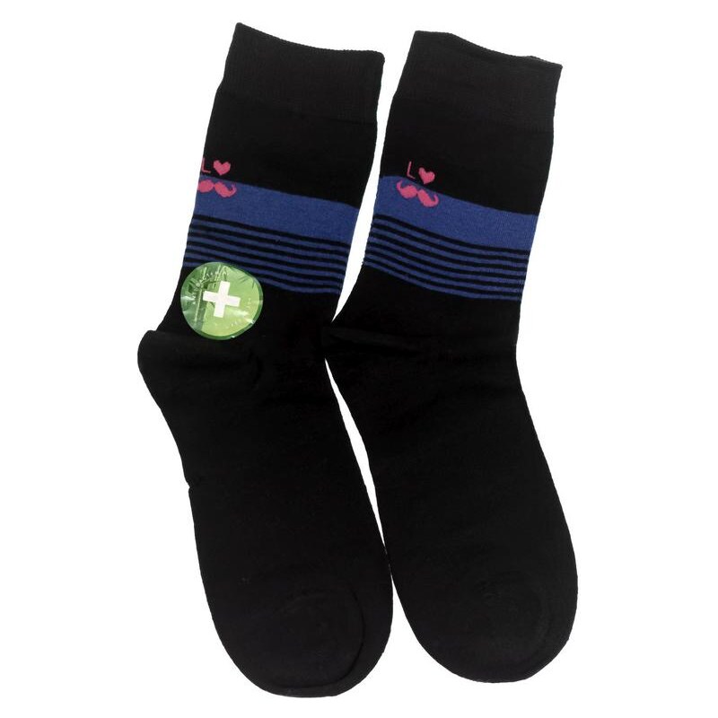 AURA.VIA Dámske čierne ponožky GROOT 24705537