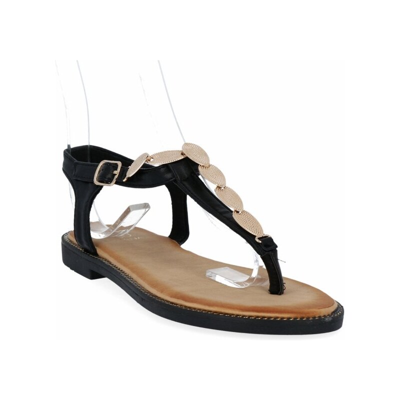 dámske sandálky Givana čierna BJ552 27614407