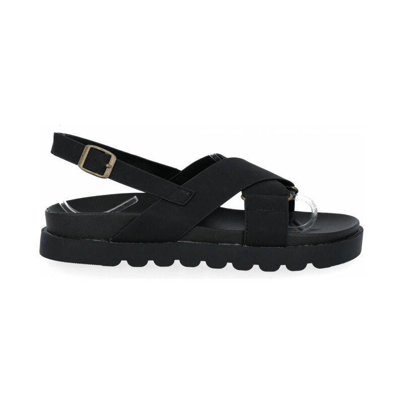 dámske sandálky Givana čierna GLV012 27614423