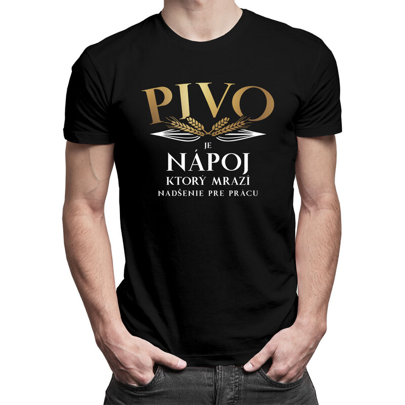 E-shop Garibald Pivo je nápoj, ktorý mrazí nadšenie pre prácu - pánske