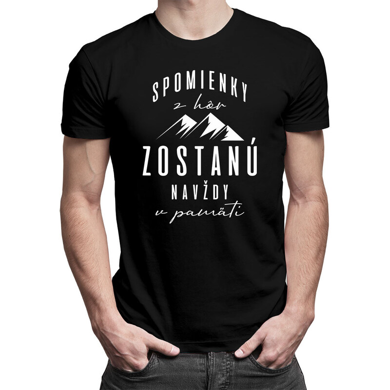 E-shop Garibald Spomienky z hôr zostanú navždy v pamäti - Pánske tričko
