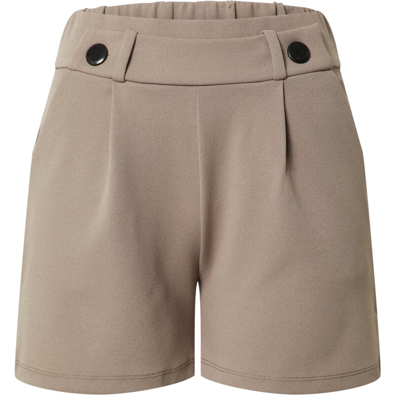 JDY Plisované nohavice Geggo tmavobéžová 63681820