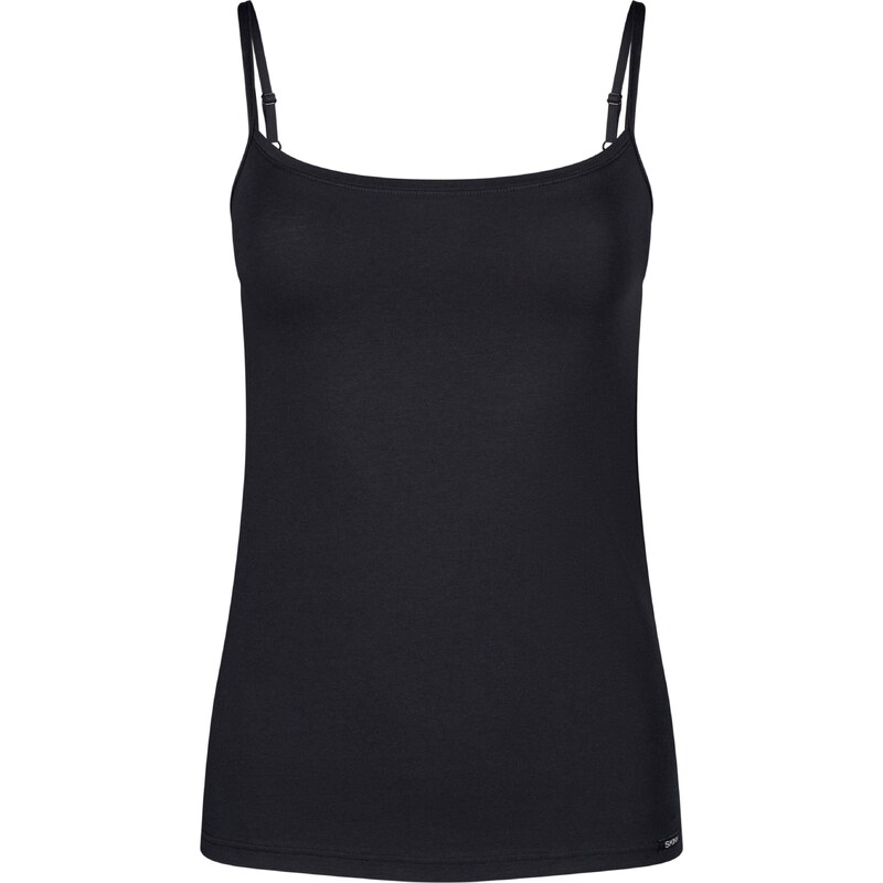 Skiny Tielko Cotton Essentials čierna 25028208