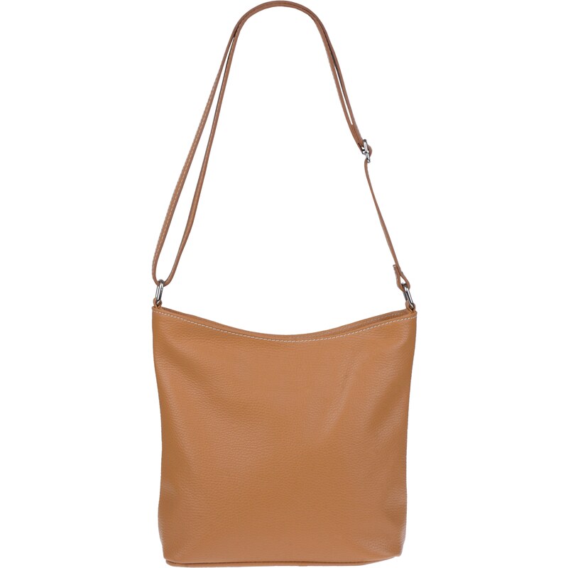 Camel kožená talianska crossbody kabelka Ebe Camel NovaKabelka.sk 24767937