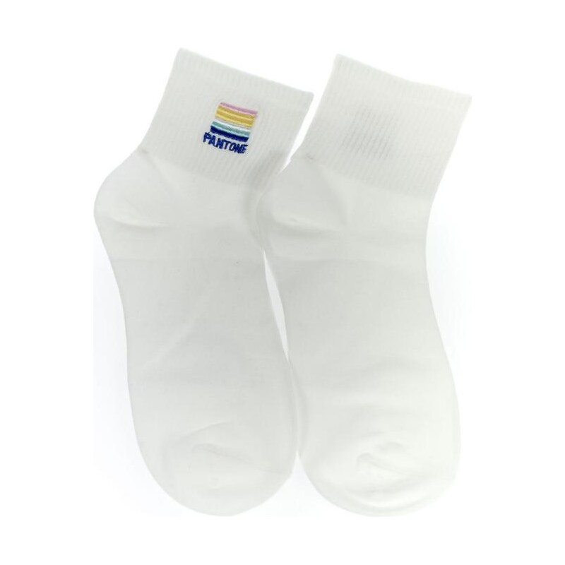 AURA.VIA Dámske biele ponožky PENELOPE 24794477