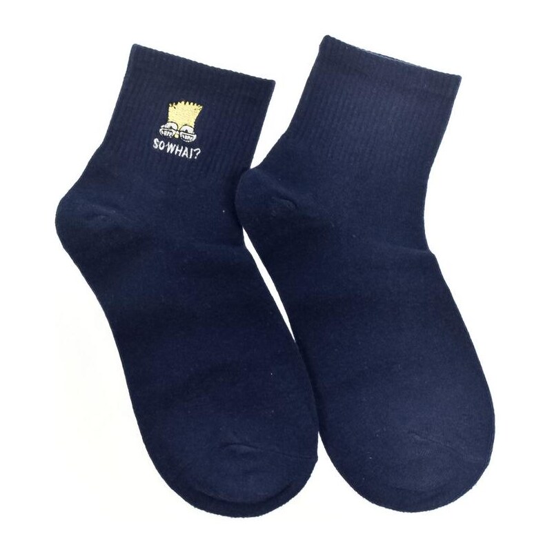 AURA.VIA Dámske tmavo-modré ponožky PENELOPE 24794474