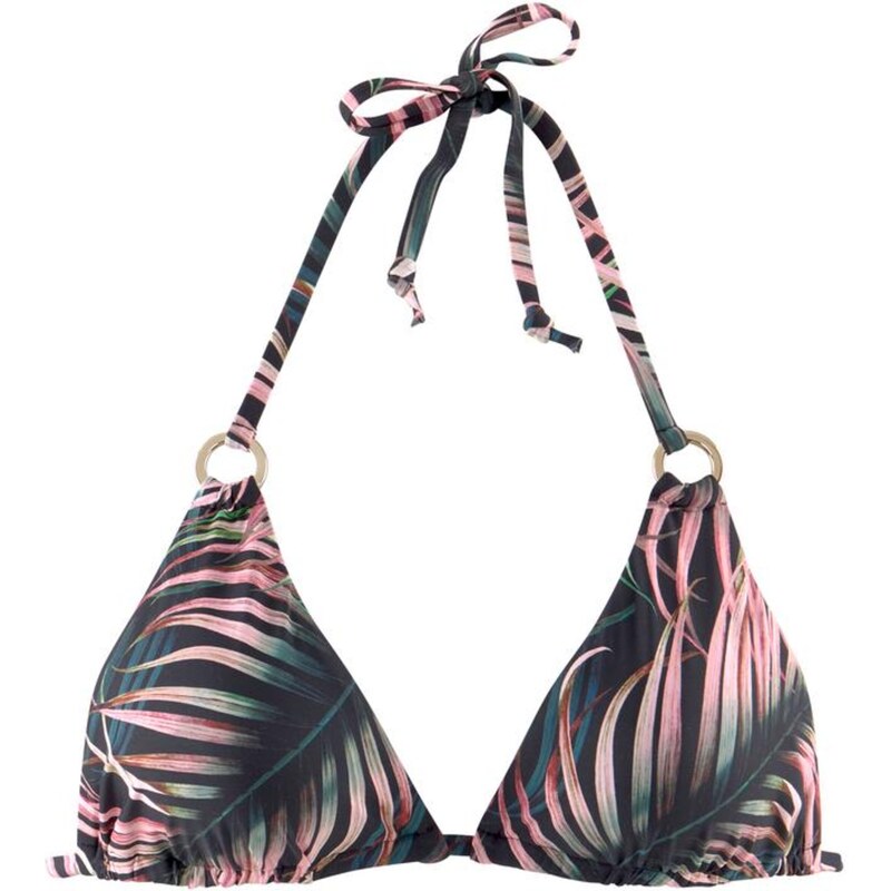 LASCANA Bikinový top zelená / ružová / čierna 54224850