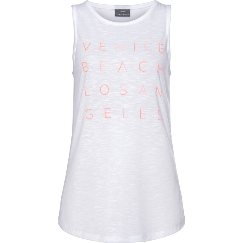 VENICE BEACH Top oranžová / biela 56433292