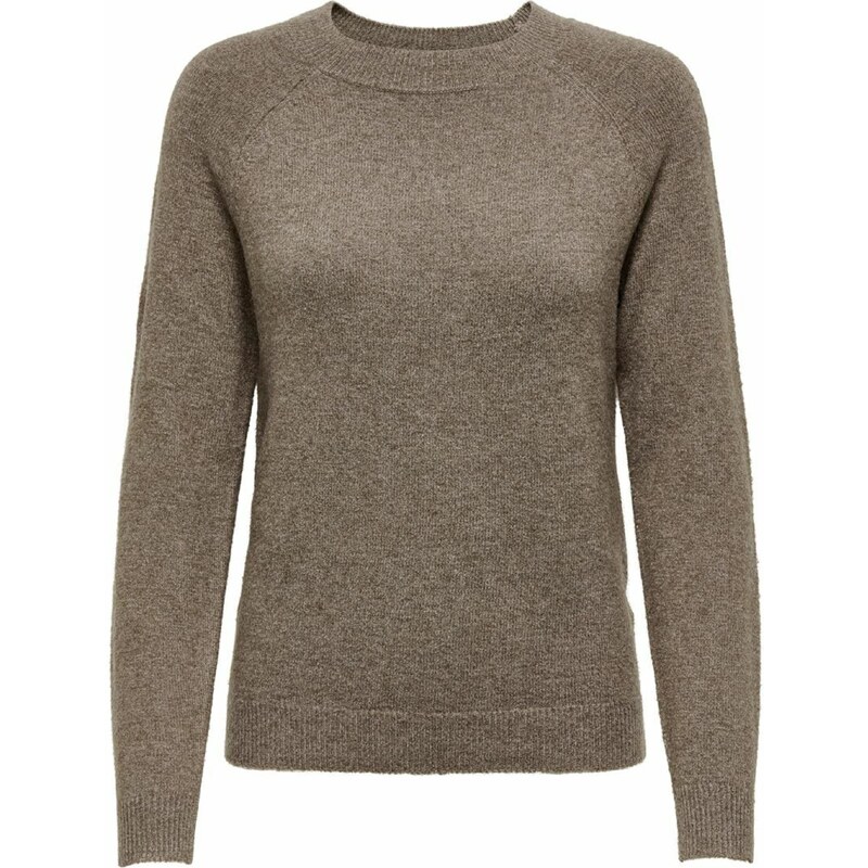 ONLY Sveter RICA hnedá melírovaná 65867309