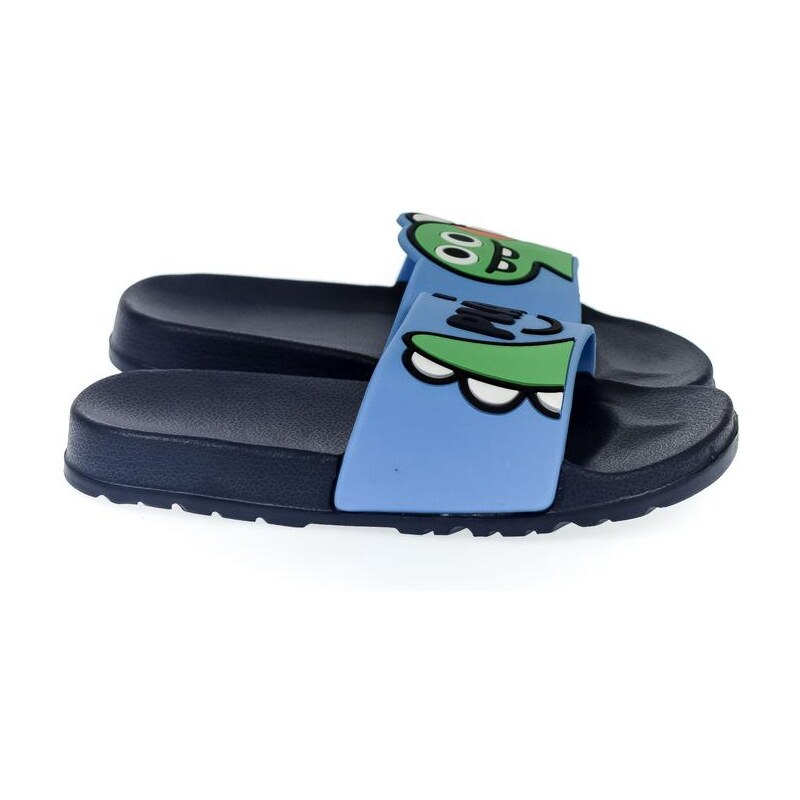 JOHN-C Detské tmavo-modré šľapky PLAY 24810813