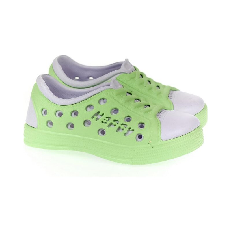 JOHN-C Detské zelené crocsy HAPPY 24810821