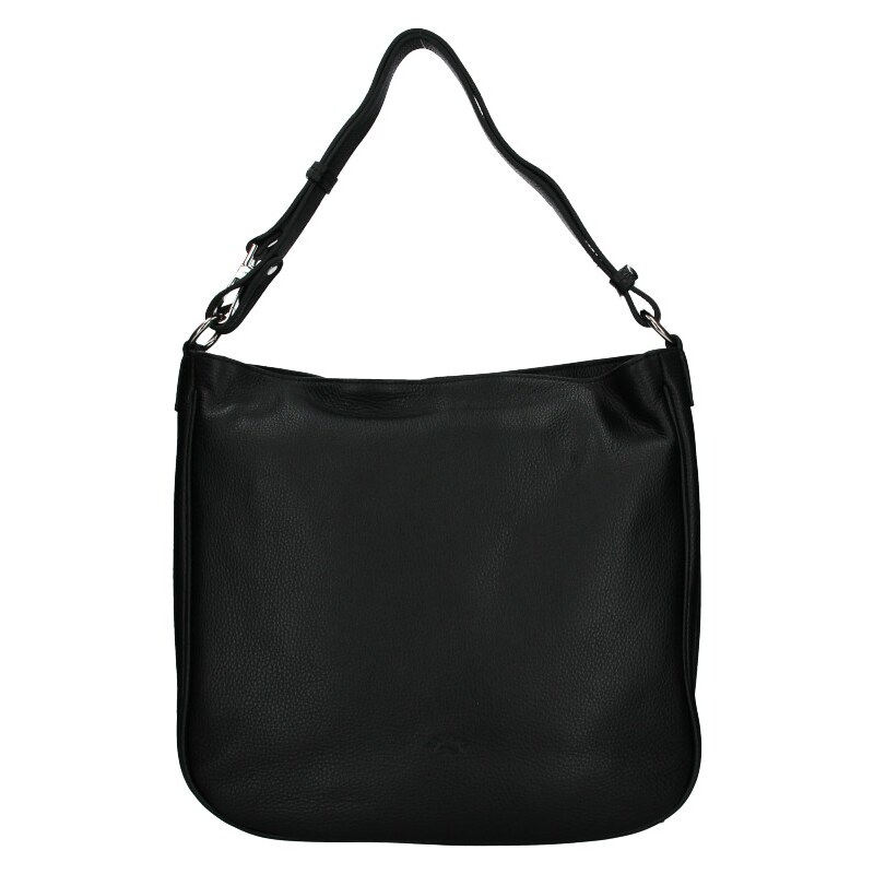 Elegantná dámska kožená kabelka Katana Jindra - čierna 50207985