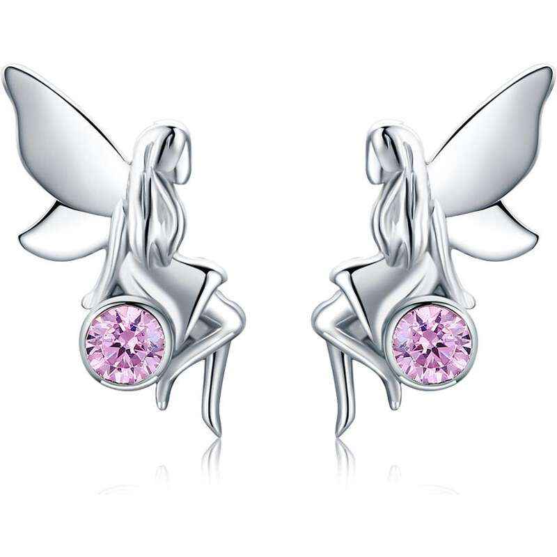 Dámske strieborné náušnice KIARA 24859056