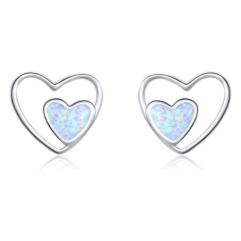 Dámske strieborné náušnice LAINEY 24859058