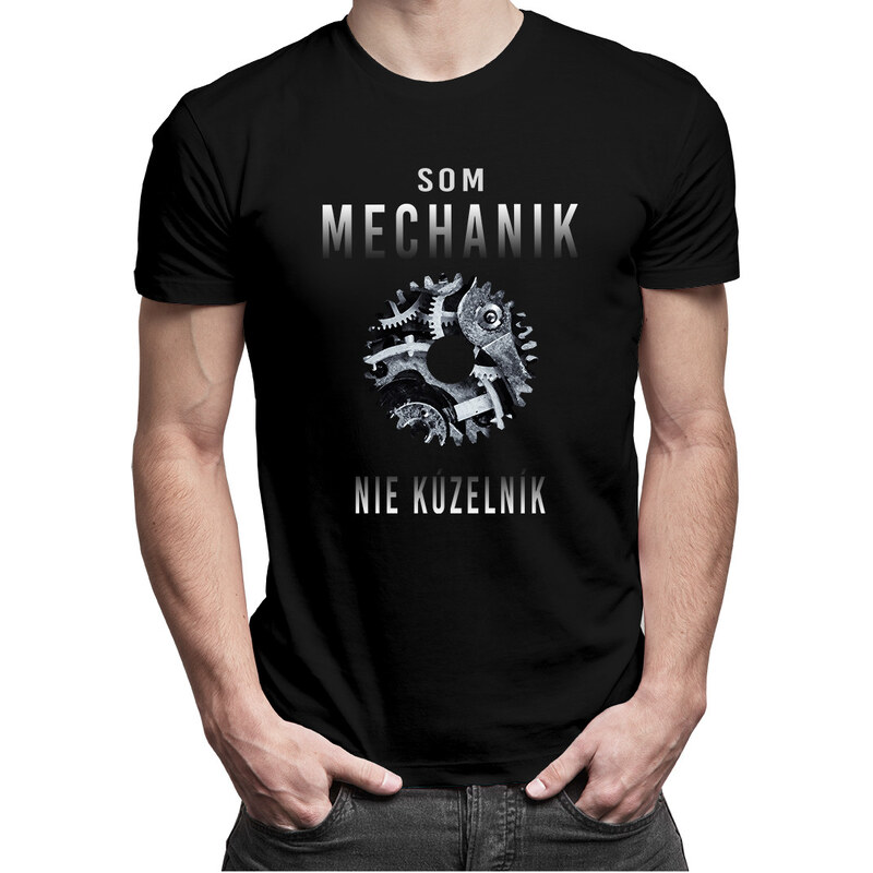 E-shop Garibald Som mechanik, nie kúzelník - pánske tričko s potlačou