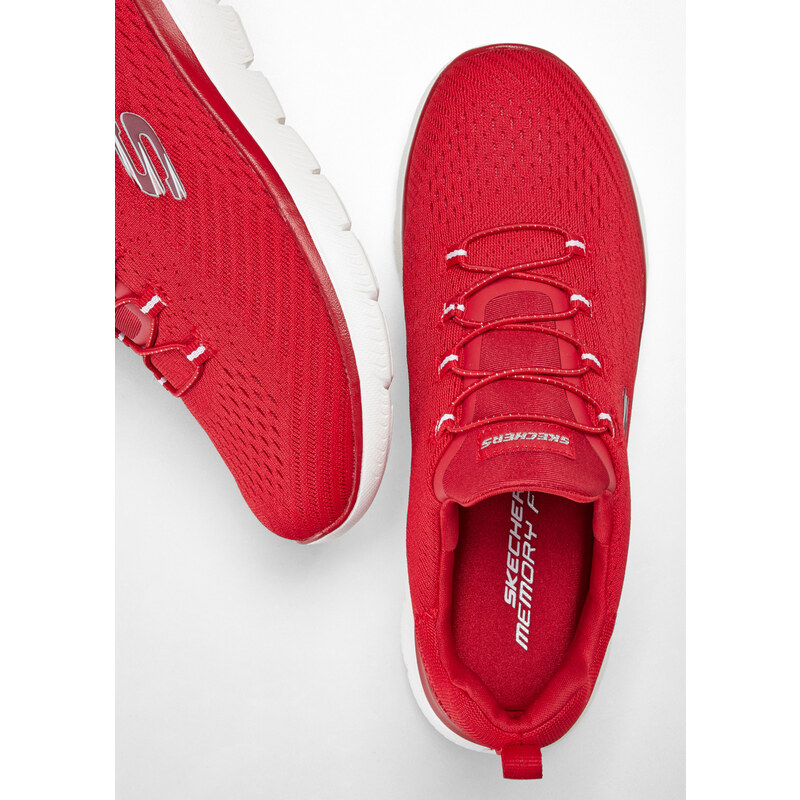 bonprix Nízke tenisky od Skechers s pamäťovou penou, farba červená
