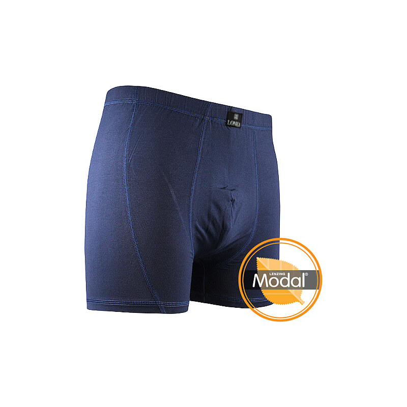 BERNARD pohodlné modalové boxerky Lonka Tm. modrá M 1 kus 47518124