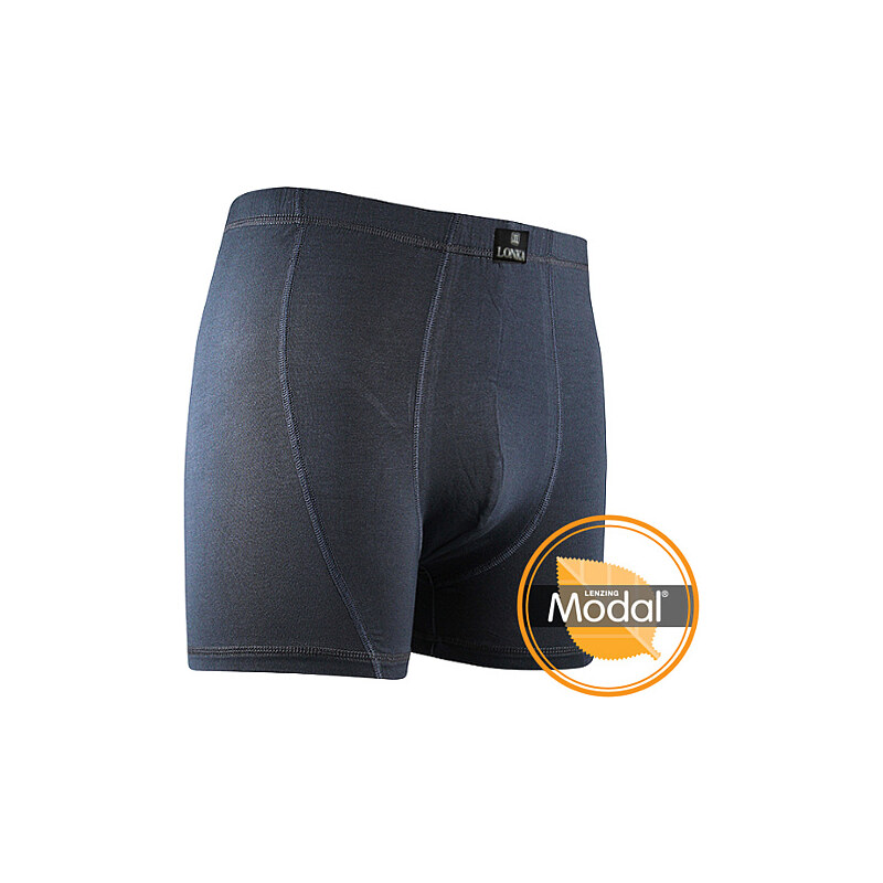 BERNARD pohodlné modalové boxerky Lonka Tm. sivá M 1 kus 47518125