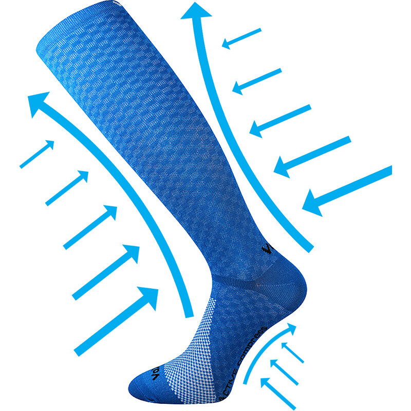 LITHE kompresné podkolienky VoXX Modrá 35-38 1 pár 26458893