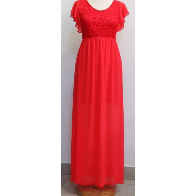 Dlhé šaty- červené 24432011