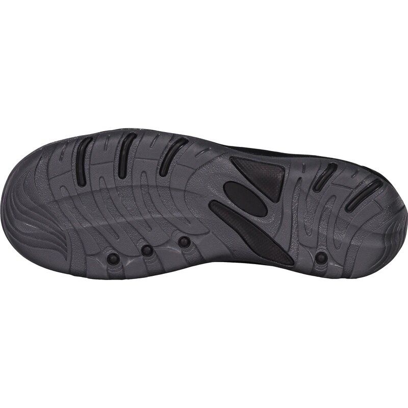 Nordblanc Čierne pánske kožené outdoorové sandále ORBIT