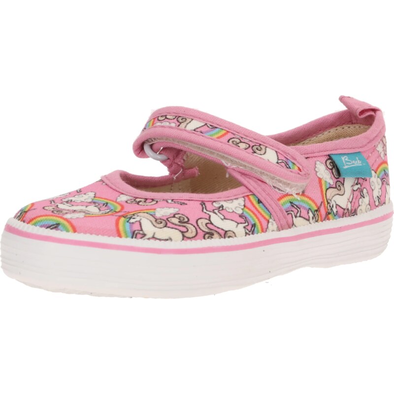 BECK Baleríny zmiešané farby / svetloružová / biela 54441291