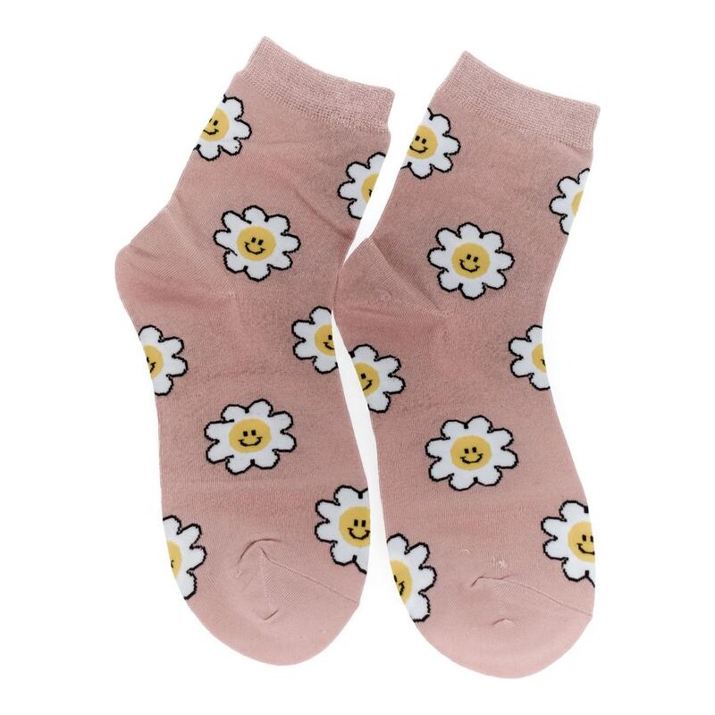 AURA.VIA Dámske ružové ponožky LETTY 24932487