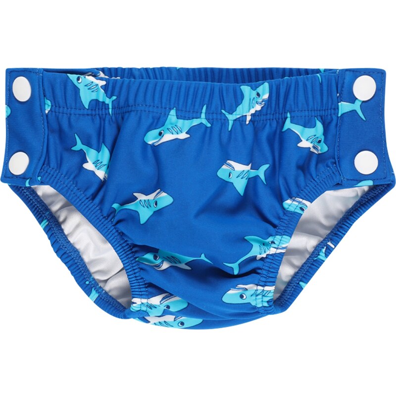 PLAYSHOES Plavky kráľovská modrá / svetlomodrá / biela 64875274