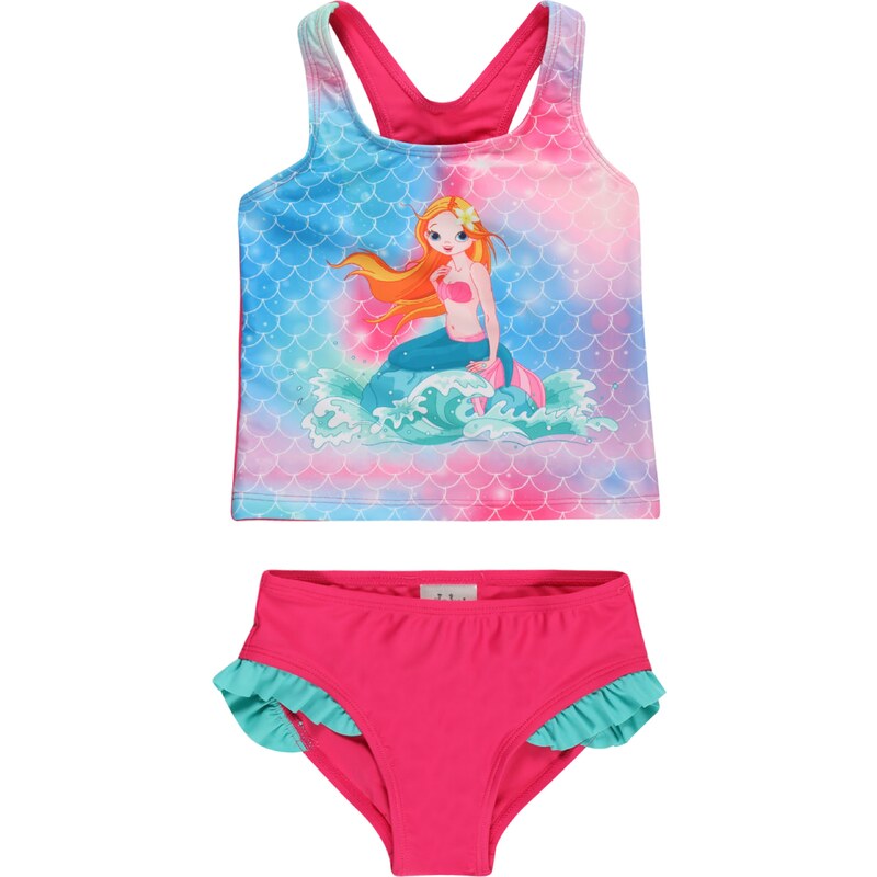 PLAYSHOES Bikiny svetlomodrá / zlatá žltá / ružová 25033810