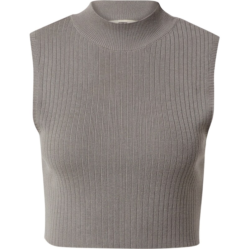 A LOT LESS Top Effie tmavosivá 54225937