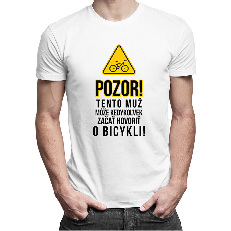 E-shop Garibald Pozor! Tento muž môže kedykoľvek začať hovoriť o