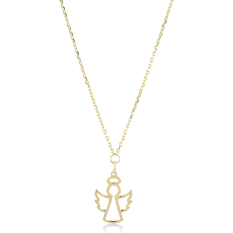 Lillian Vassago Zlatý náhrdelník s Anjelikom LLV22-GN008 25042202