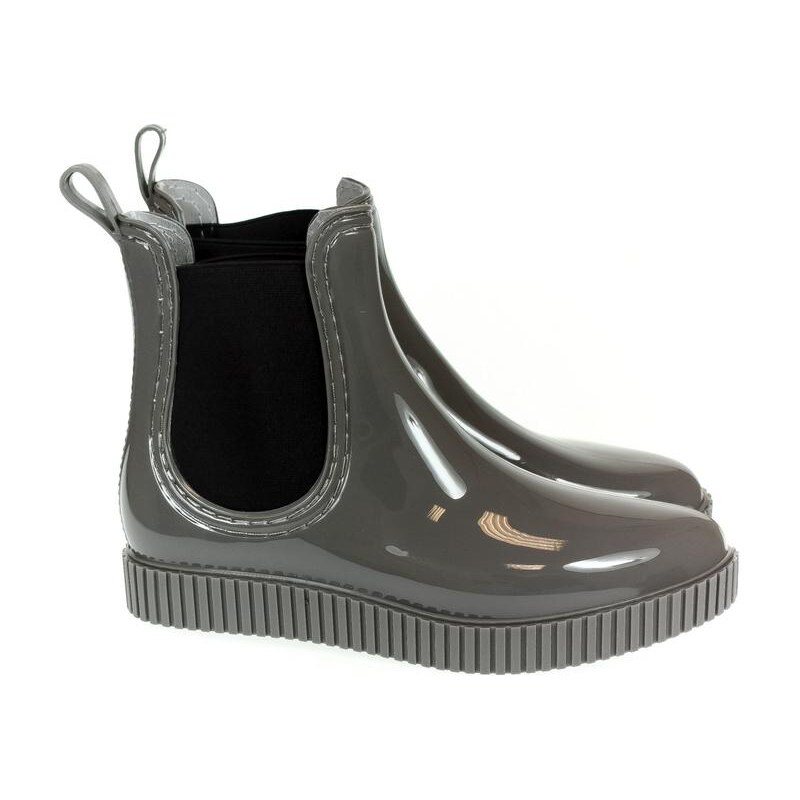 JOHN-C Dámske sivé gumáky CHELSEA MELBY 25082577