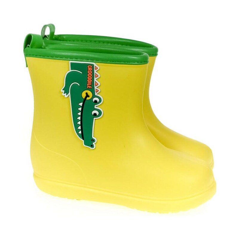 JOHN-C Detské žlté gumáky CROCODILE 25082581