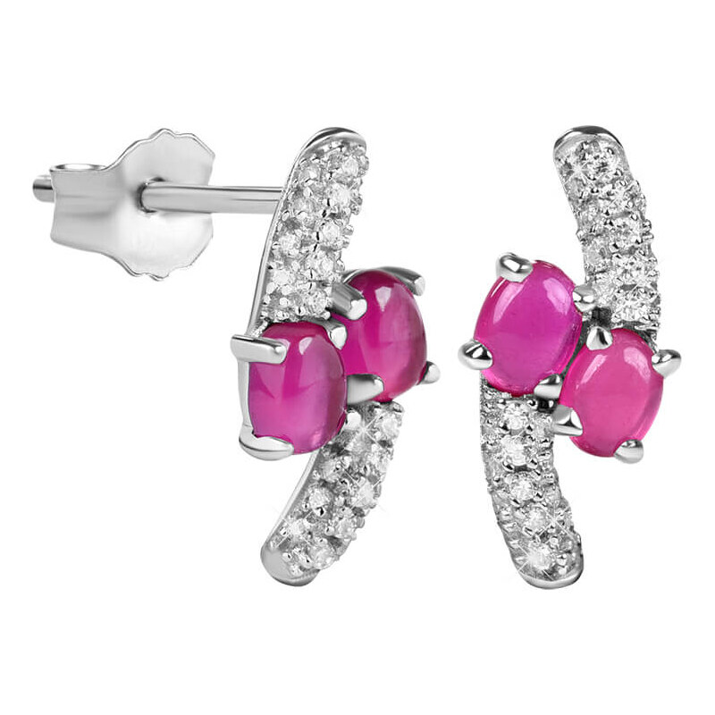 Silver Cat Strieborné náušnice so zirkónmi SC311 66588129