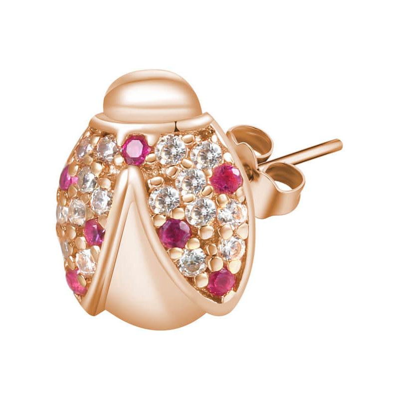 Rosato Bronzová single náušnica Lienka Storie RZO016 66581193