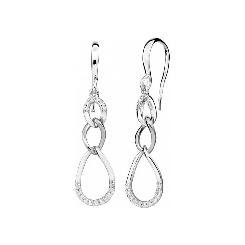 Silver Cat Elegantné náušnice so zirkónmi SC438 66582503