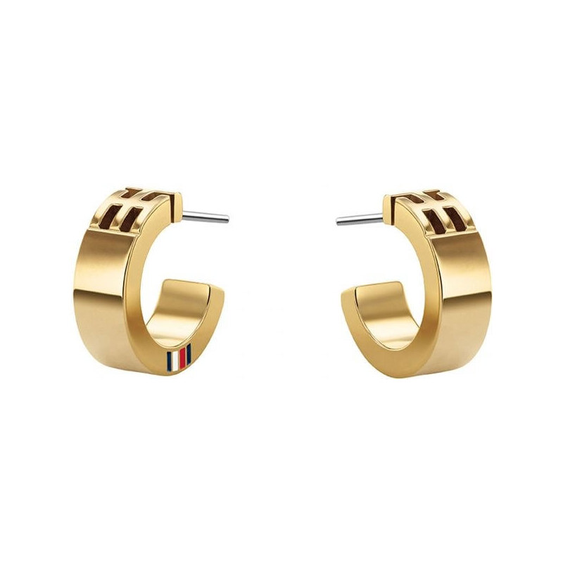 Tommy Hilfiger Fashion pozlátené náušnice kruhy TH2780418 66586526