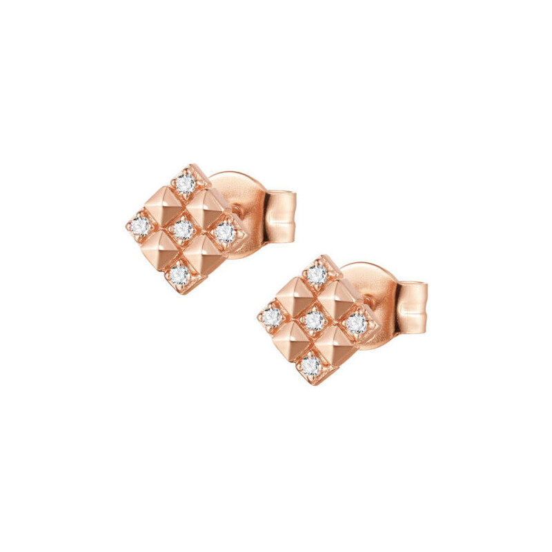 Rosato Trblietavé bronzové náušnice cubic RZO039 66587426