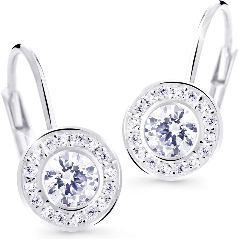 Cutie Jewellery Nežné náušnice s trblietavými zirkónmi Z8028-50-10-X-2 66589621