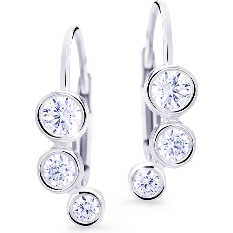 Cutie Jewellery Úchvatné náušnice s trblietavými zirkónmi Z8030-50-10 66590697