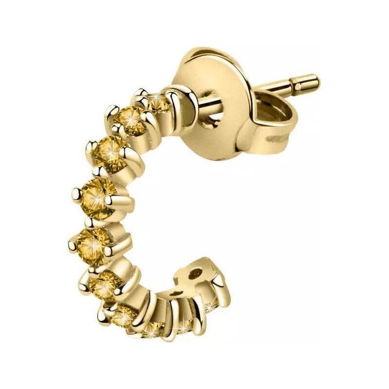 La Petite Story Pozlátená single náušnica s kryštálikmi LPS02ARQ152 66586793