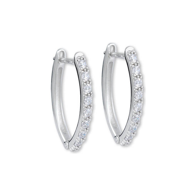 Soliter Očarujúce strieborné kruhové náušnice 436 001 00575 04 66585784